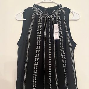 NWT WHBM Sleeveless Blouse